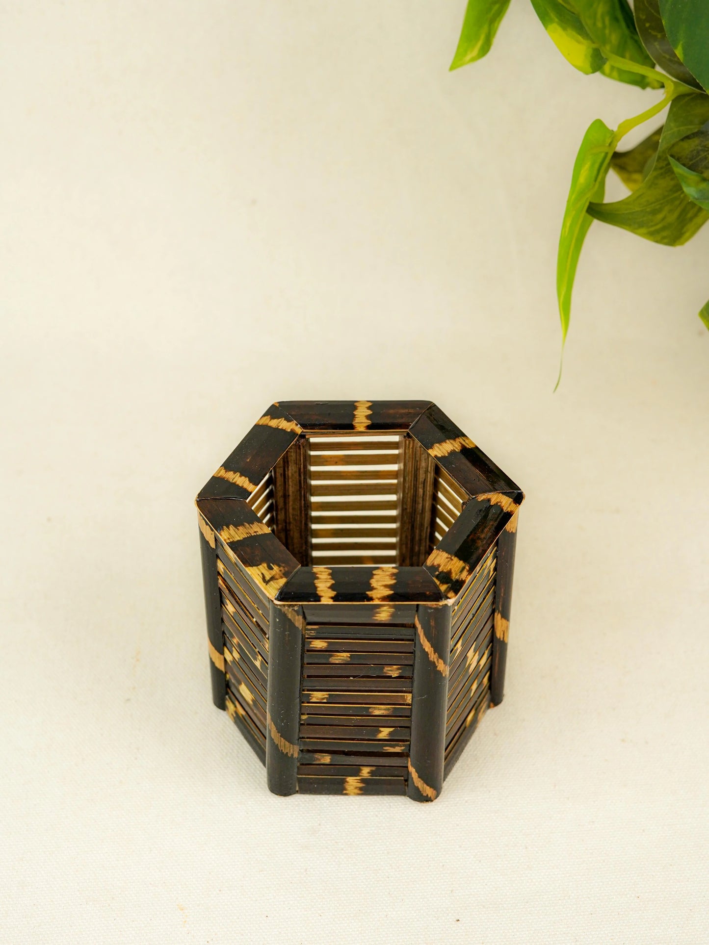 Bamboo - Pen Stand - 4 inch - WBG1958