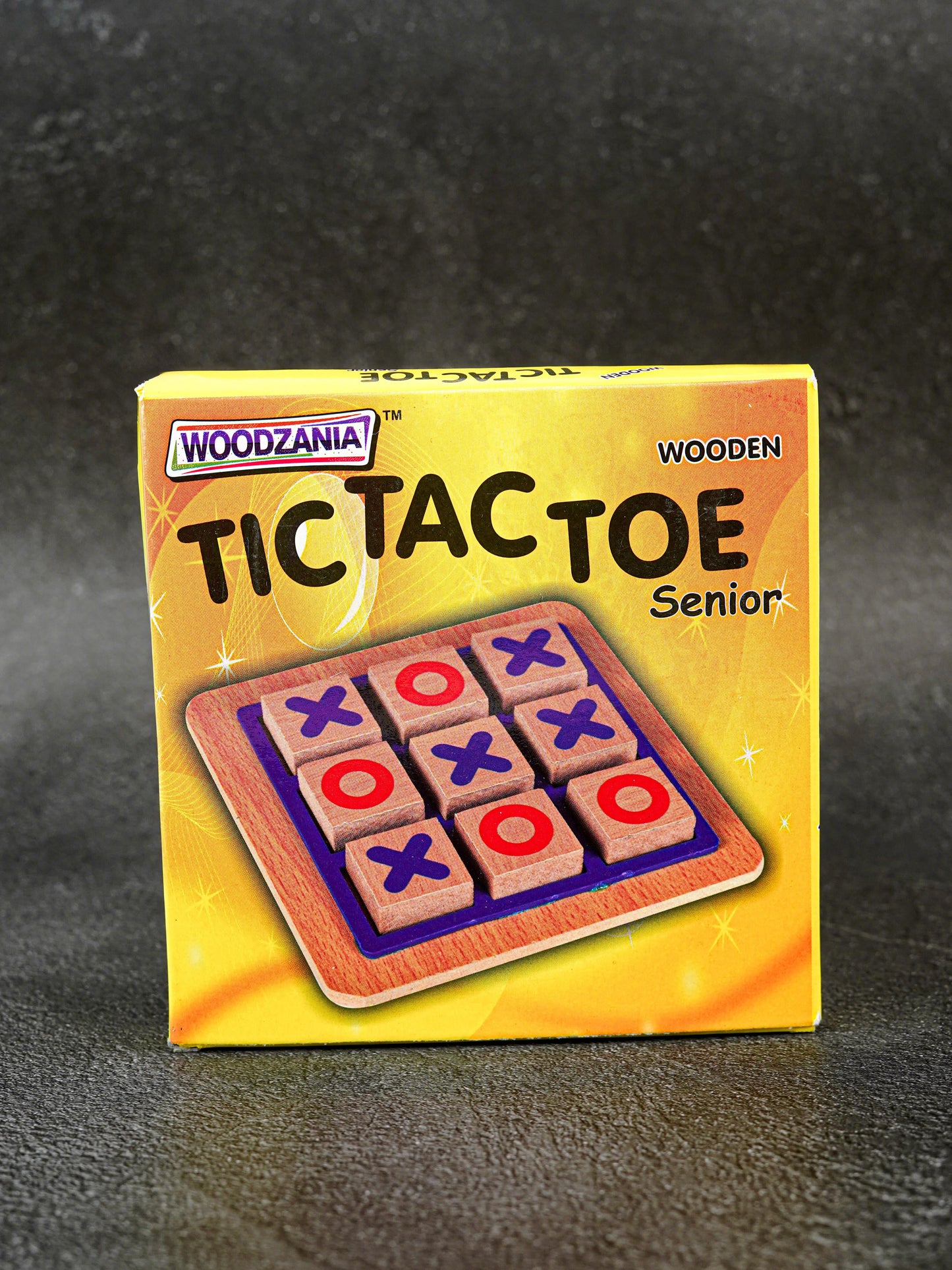Kids - Wooden Tic Tac Toe Game Board - WBG1964