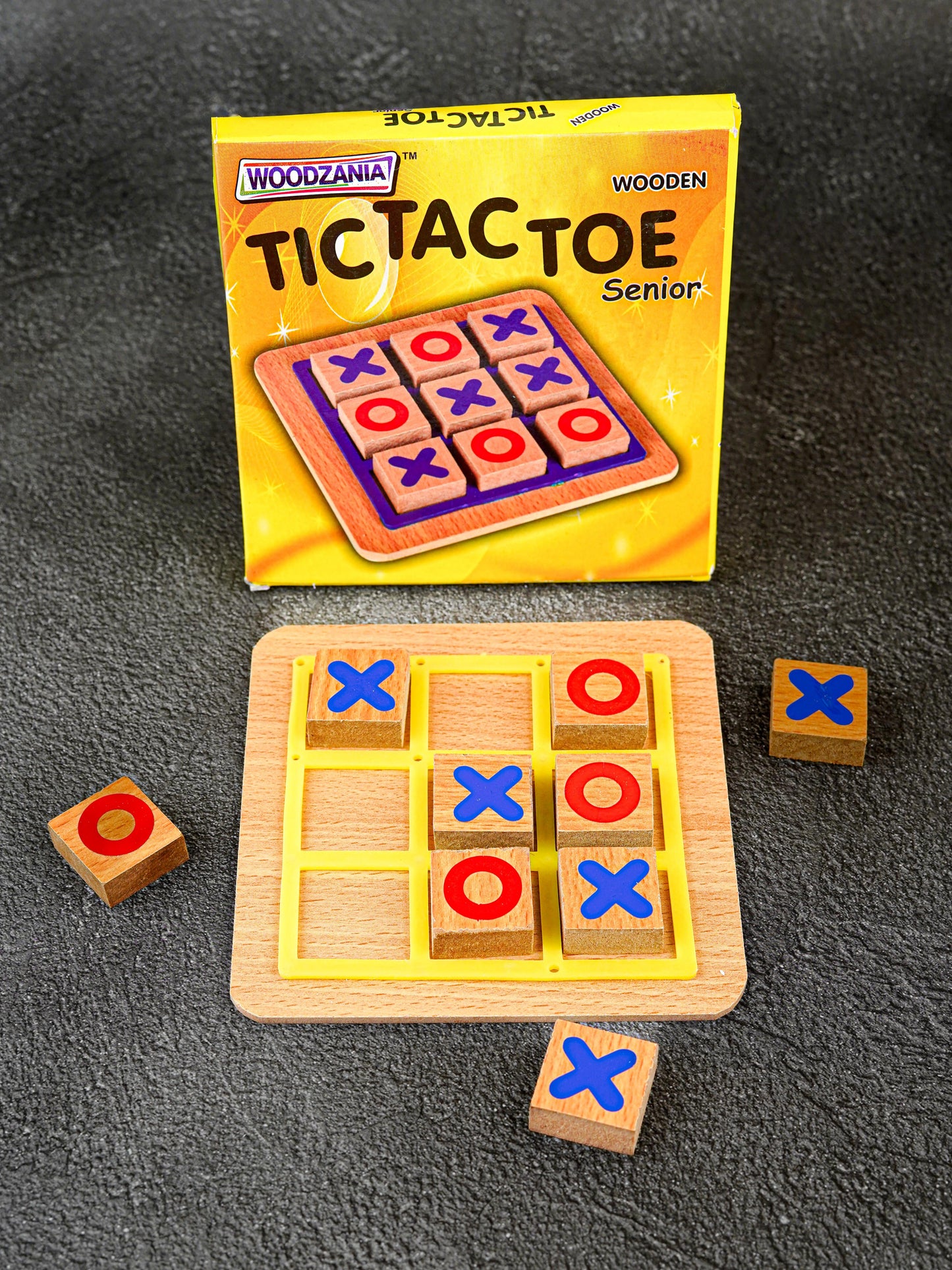 Kids - Wooden Tic Tac Toe Game Board - WBG1964