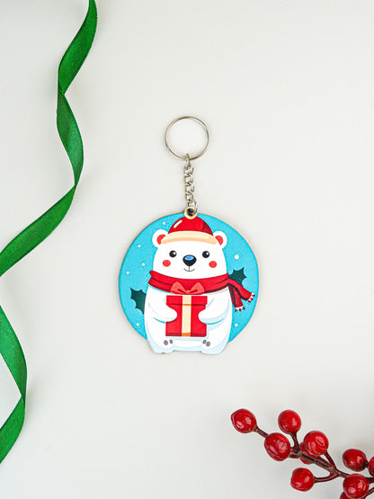 Christmas - Polar Bear Keychain - WBG1966
