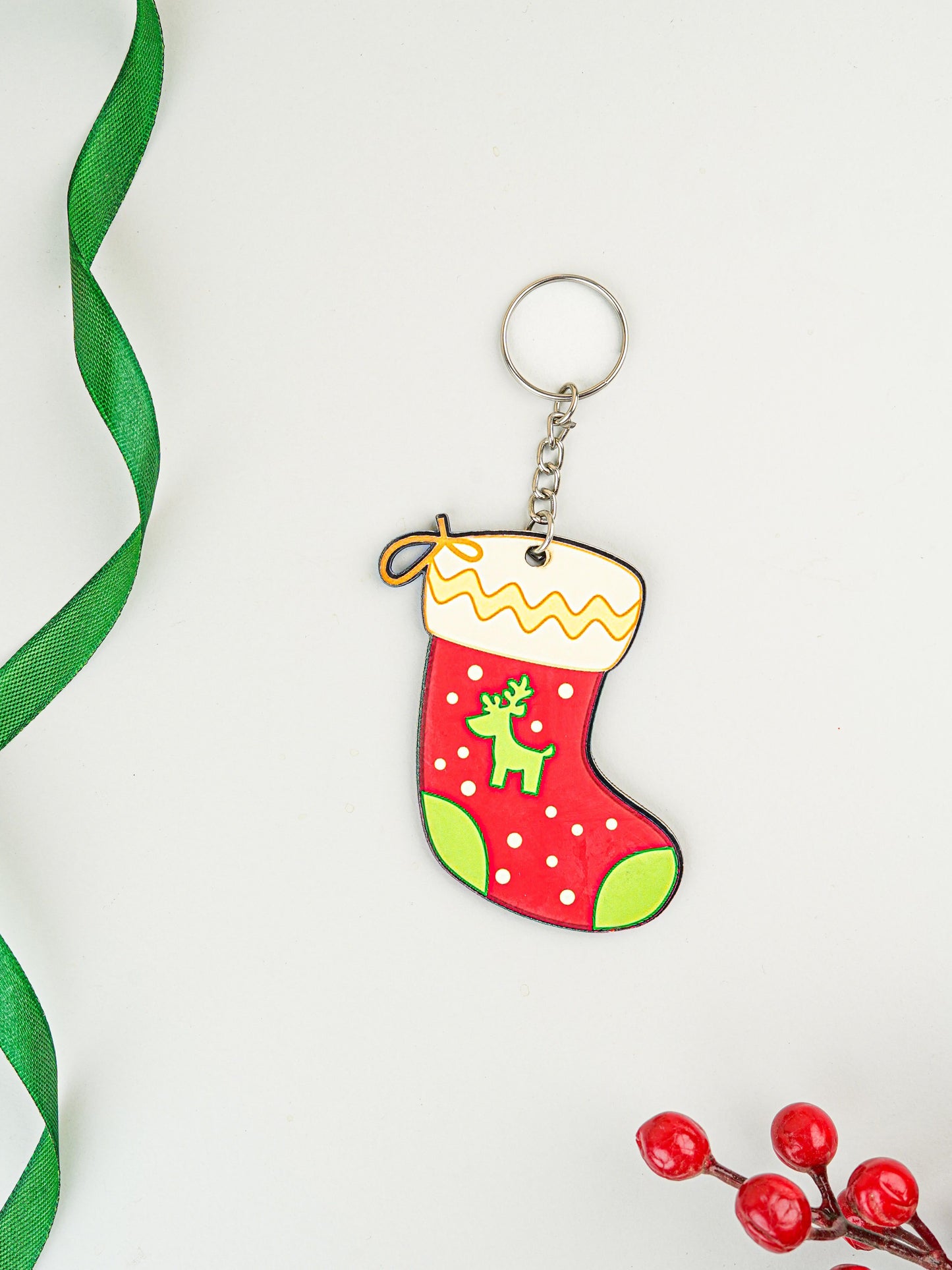 Christmas - Stocking Keychain - WBG1969