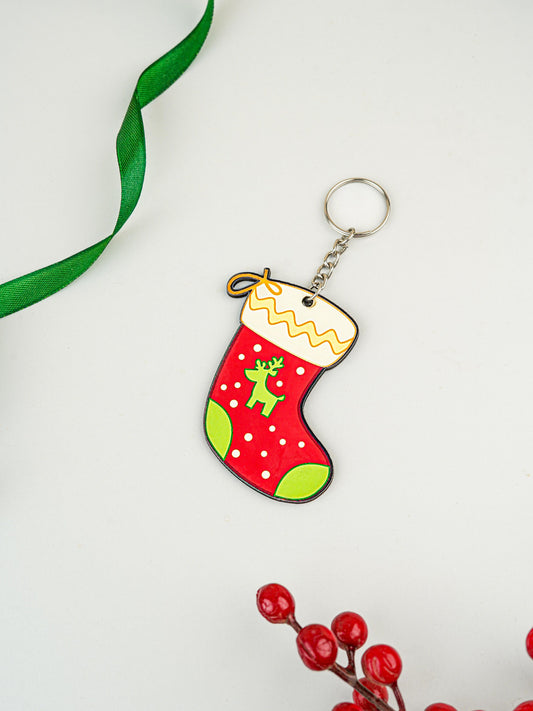 Christmas - Stocking Keychain - WBG1969