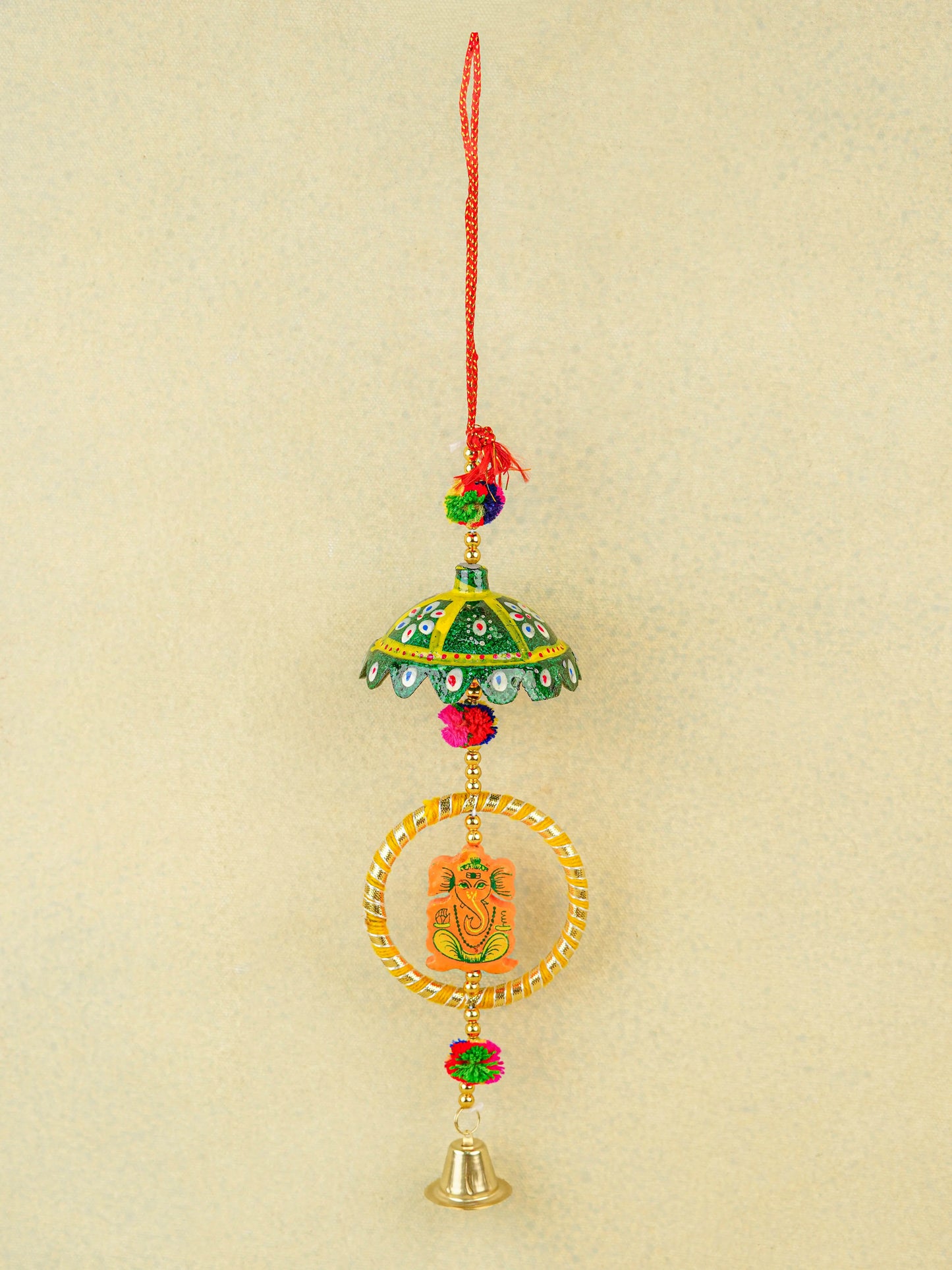 Ganesha Thoran with Bell - 15 inch - WBG2007