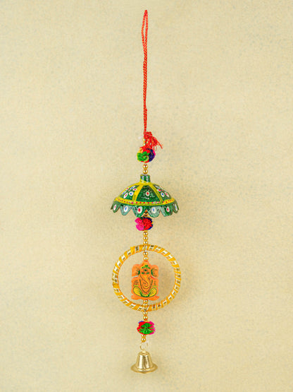 Ganesha Thoran with Bell - 15 inch - WBG2007