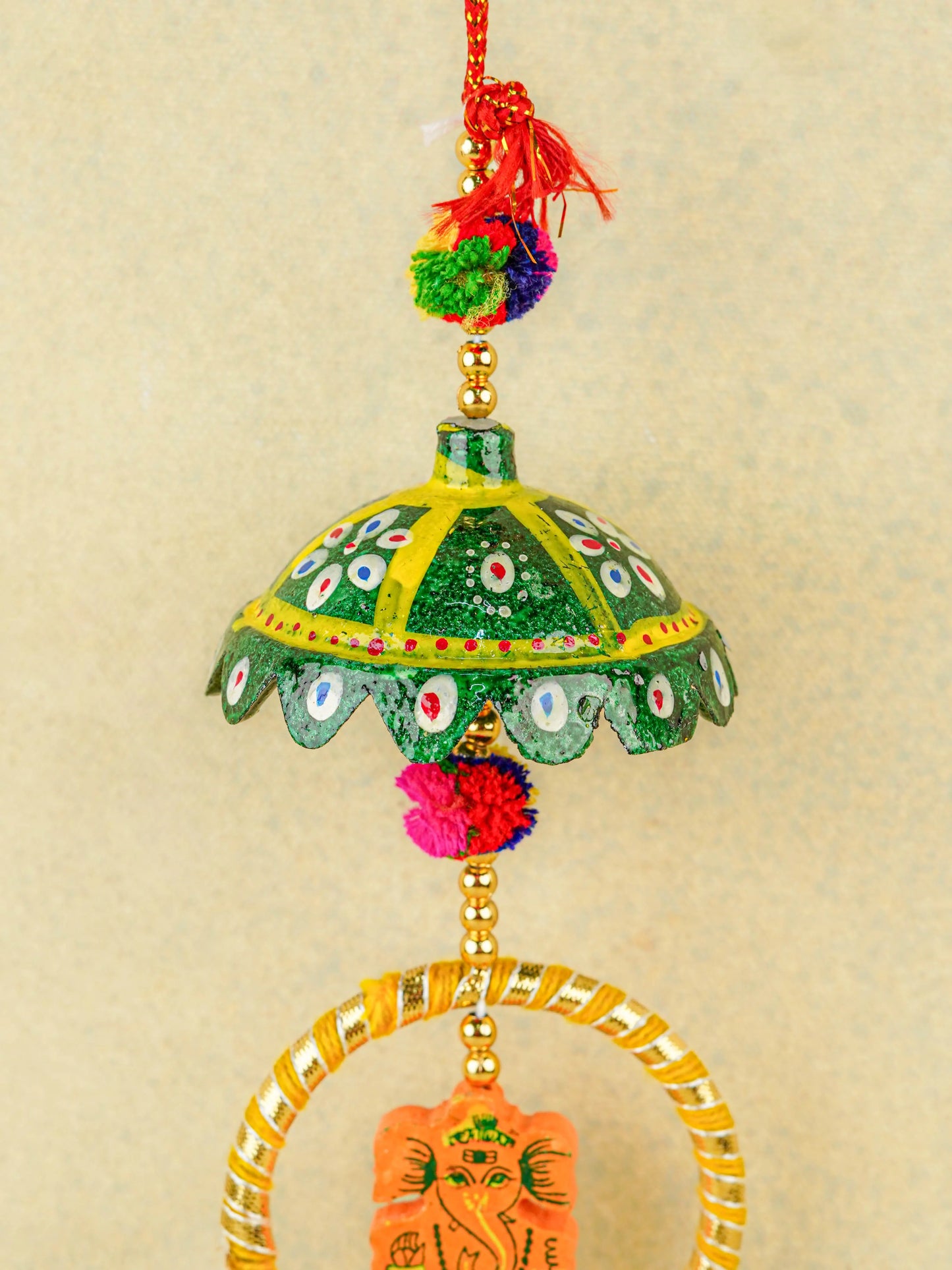 Ganesha Thoran with Bell - 15 inch - WBG2007
