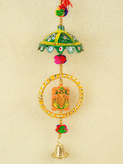 Ganesha Thoran with Bell - 15 inch - WBG2007