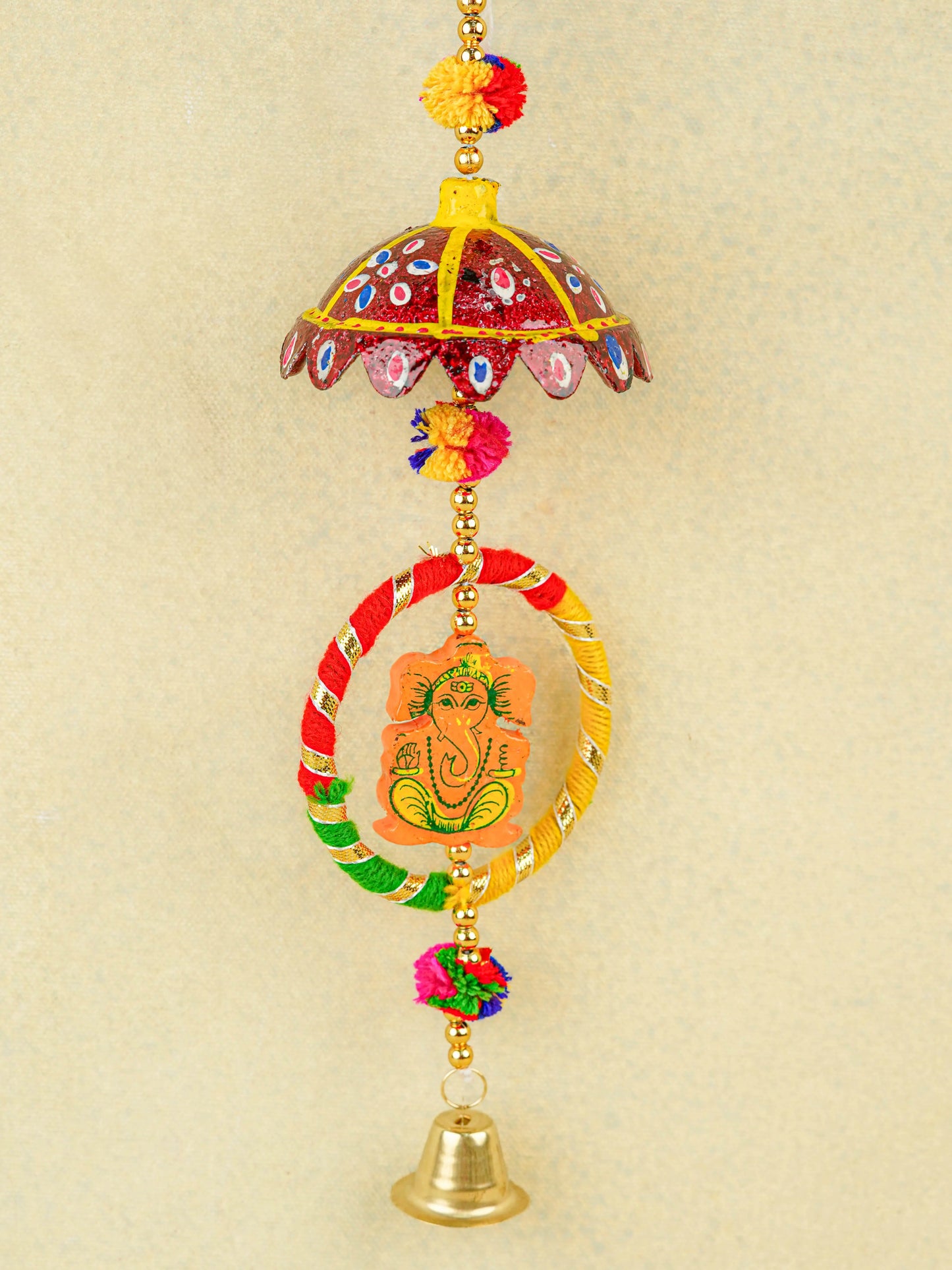 Ganesha Thoran with Bell - 15 inch - WBG2007