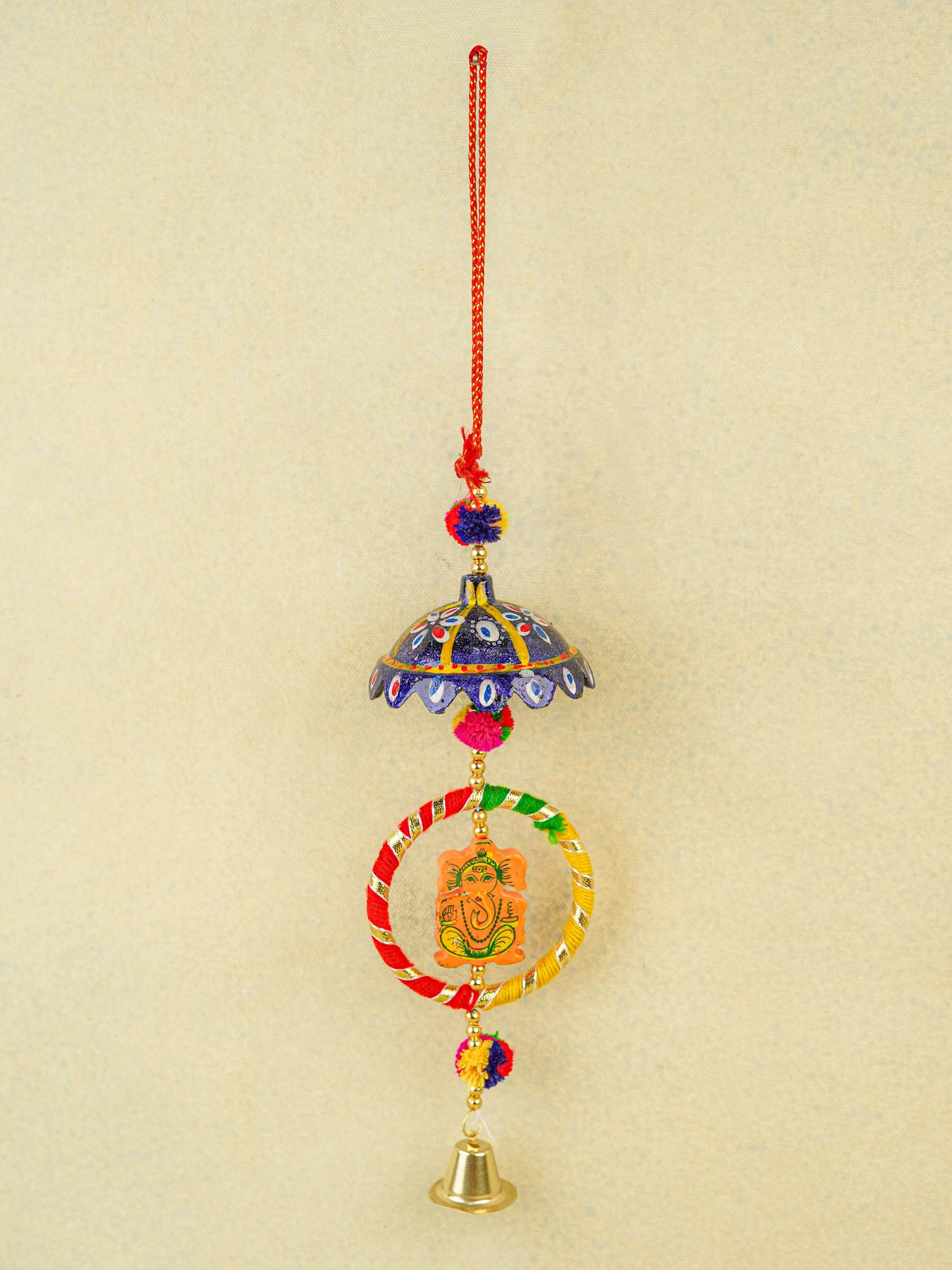 Ganesha Thoran with Bell - 15 inch - WBG2007