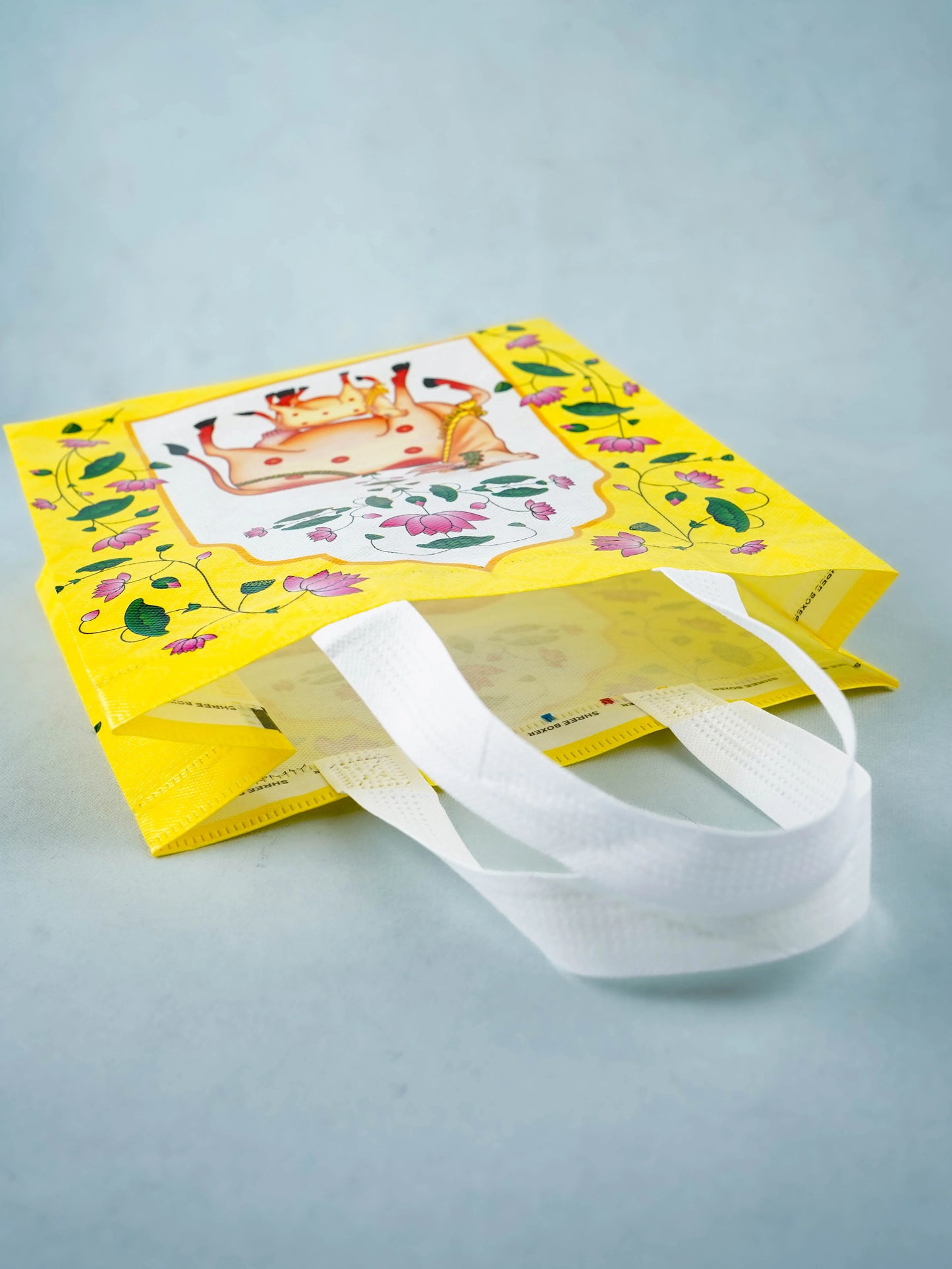 Non Woven Bag - Pichwai Print - 11x9 inch - WBG2103