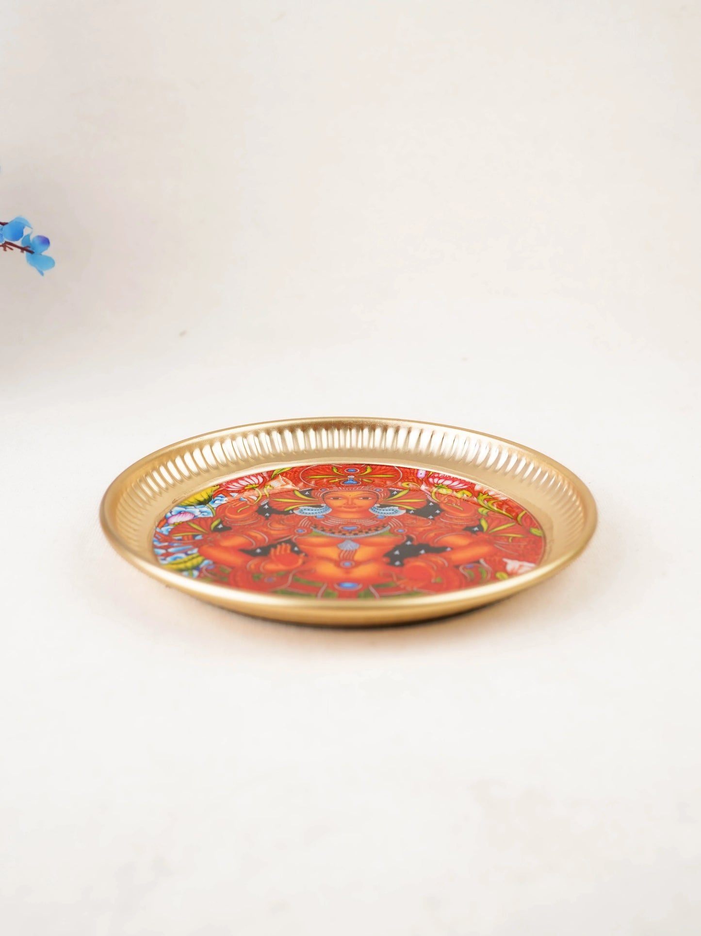 Iron Plate with Mural Print - 6 inch - WBG2104-3