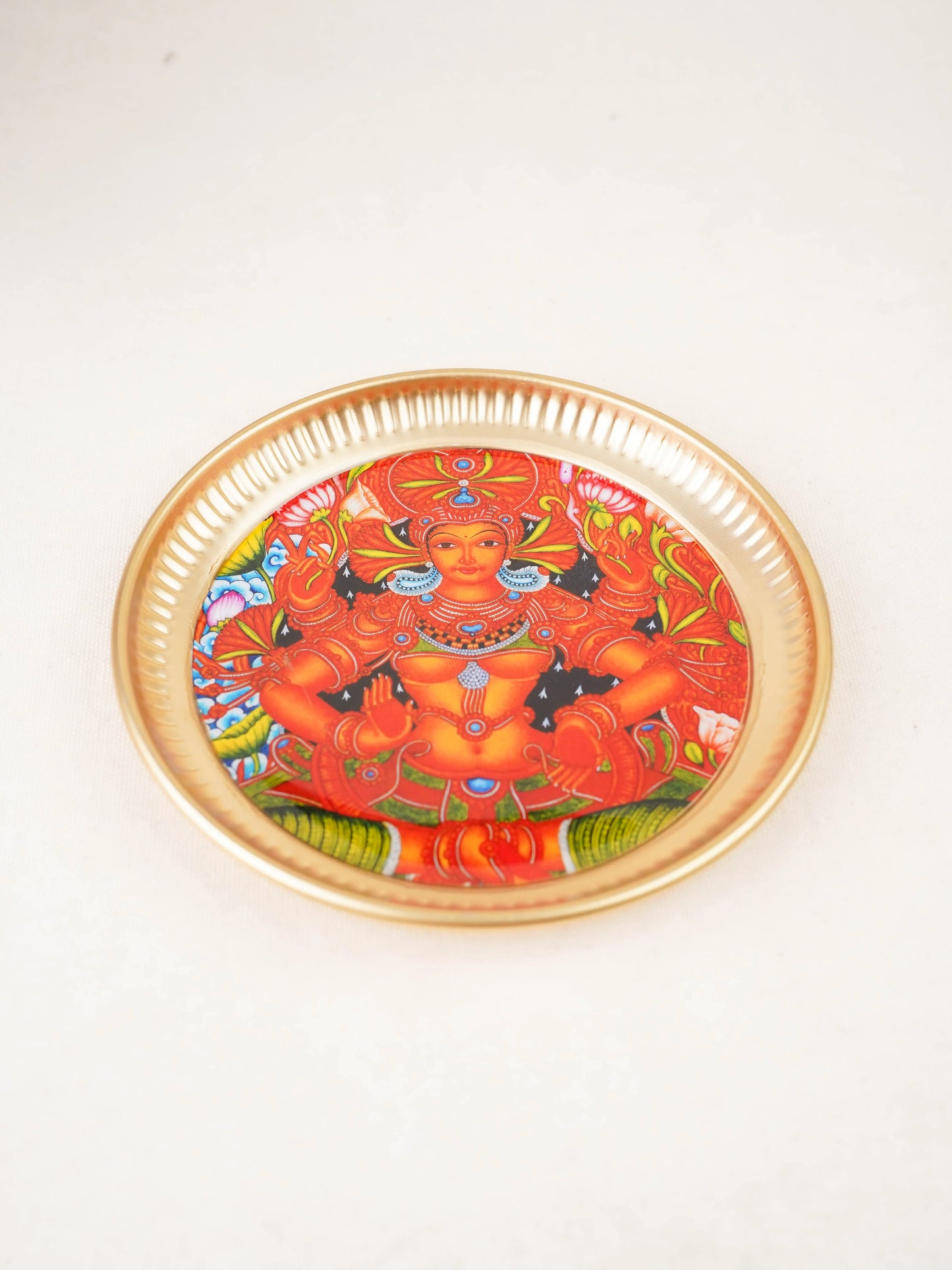 Iron Plate with Mural Print - 6 inch - WBG2104-3