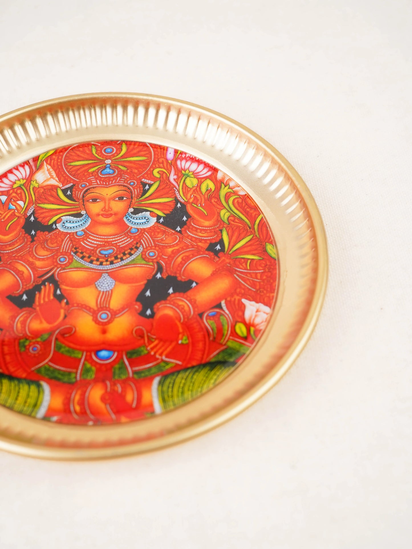 Iron Plate with Mural Print - 6 inch - WBG2104-3