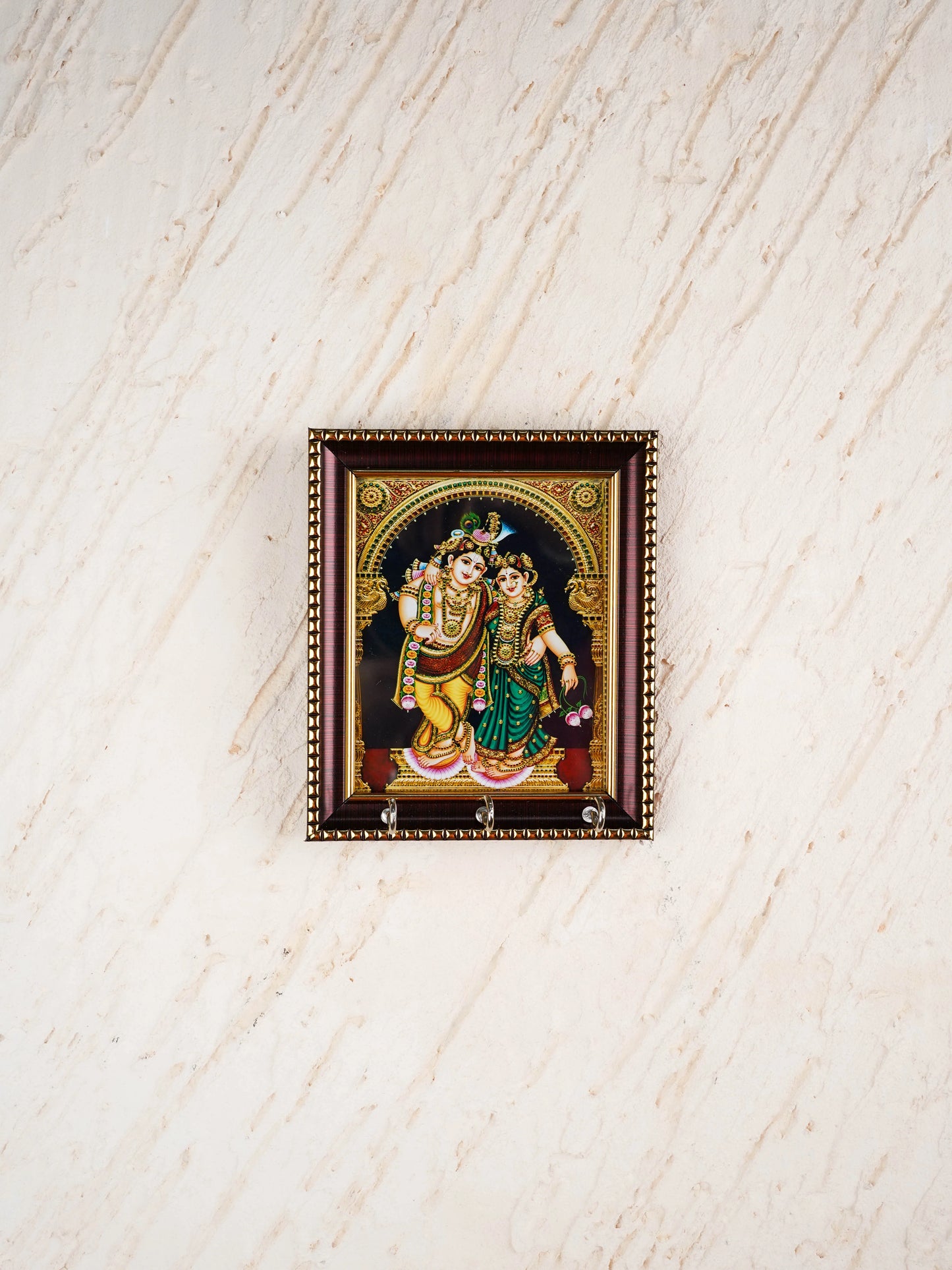 Radha Krishna Printed Key Hanger - WBG2108