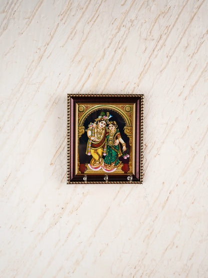 Radha Krishna Printed Key Hanger - WBG2108