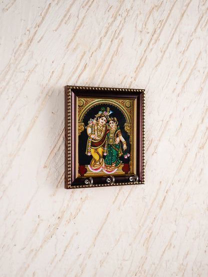 Radha Krishna Printed Key Hanger - WBG2108