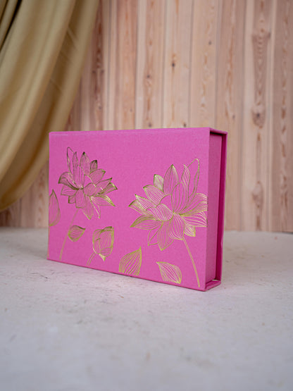 Deepavali: Box with Elephant Design Photo Frame with Coaster & Mug Lid - WDC0016