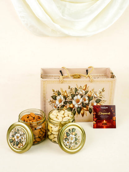 Deepavali: Dry Fruit Box with Dry Fruits - WDC0038