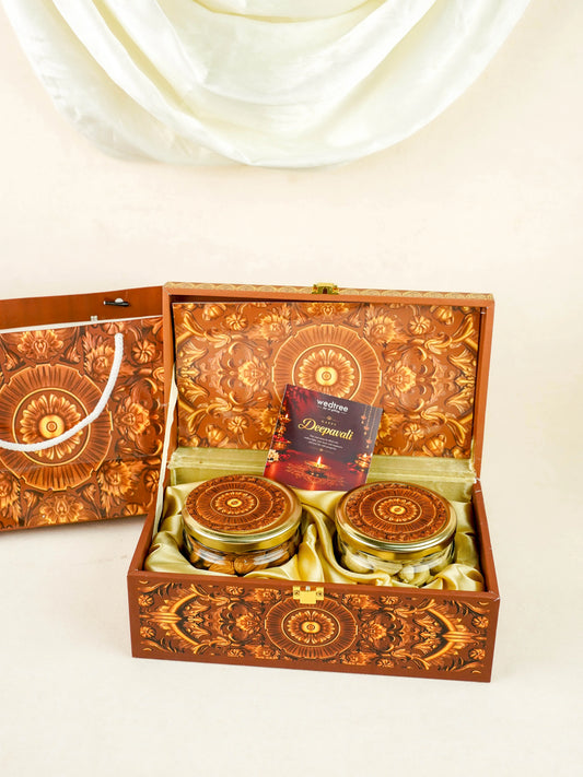 Deepavali: Dry Fruit Box with Dry Fruits - WDC0039