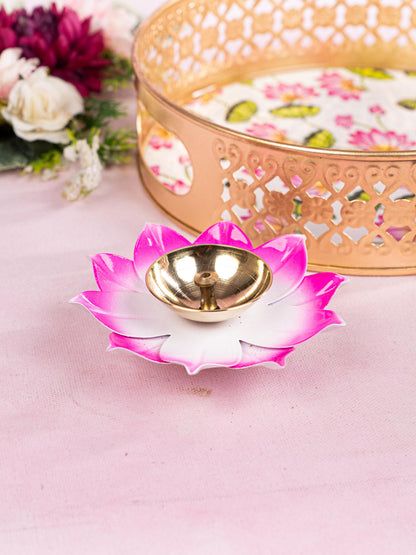 Navratri Combo: Metal Tray Set with Trousseau Packing - WGC0075