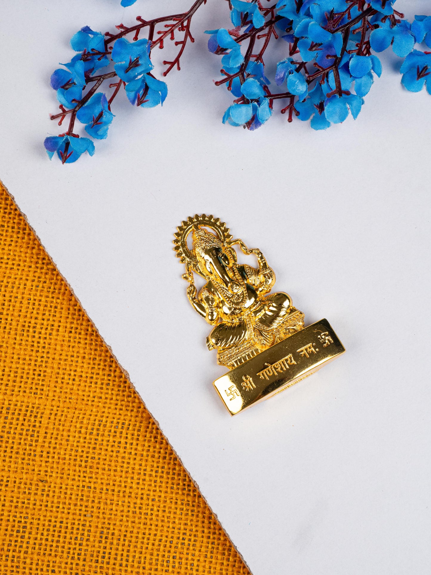 Navratri Combo: String Bag, Murti Ganesha with Manjal Kumkum Bangles - WGC0083