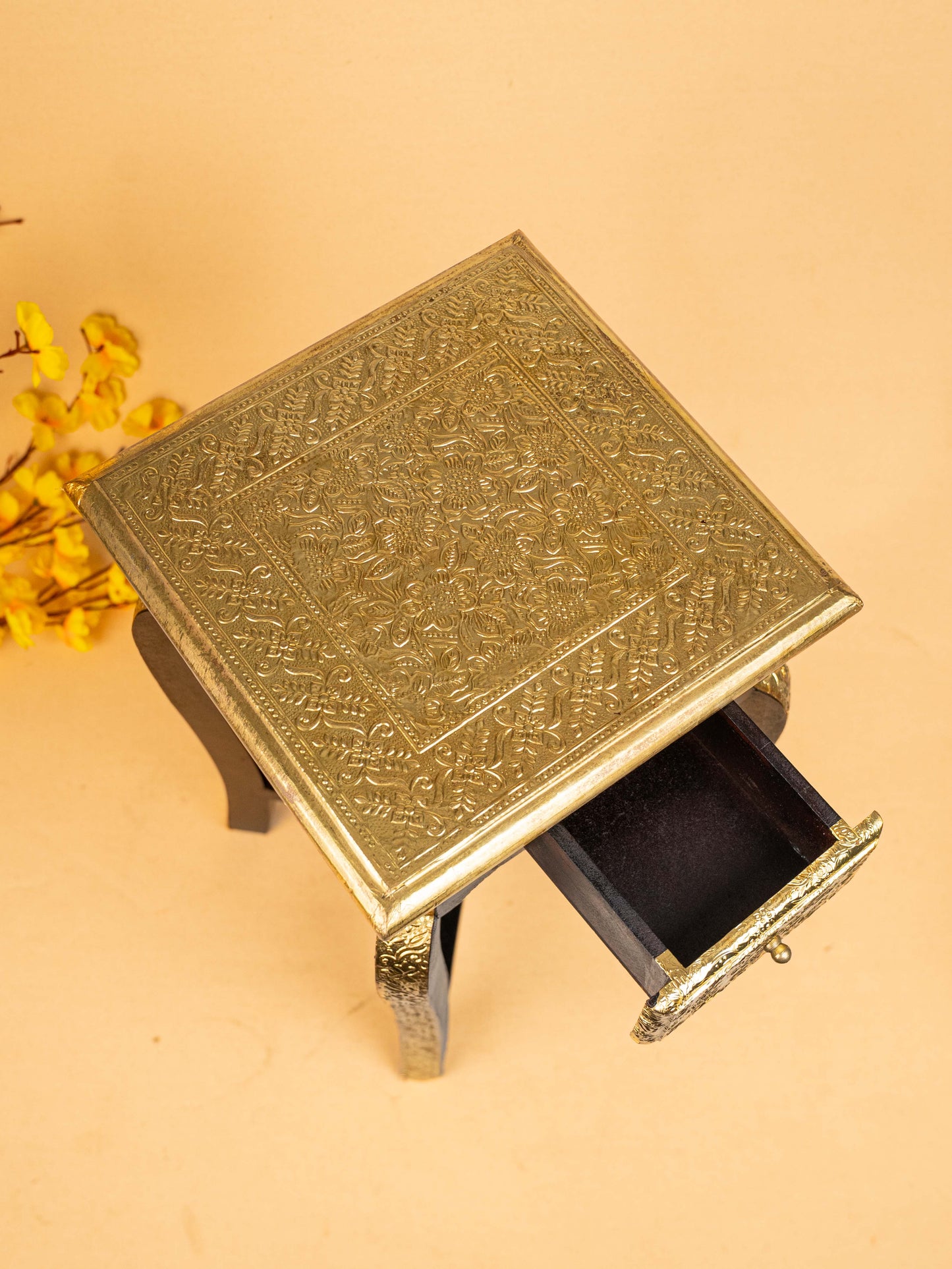 One Draw stool with Metal fitting - WL0292