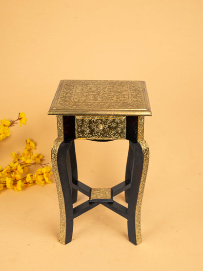 One Draw stool with Metal fitting - WL0292