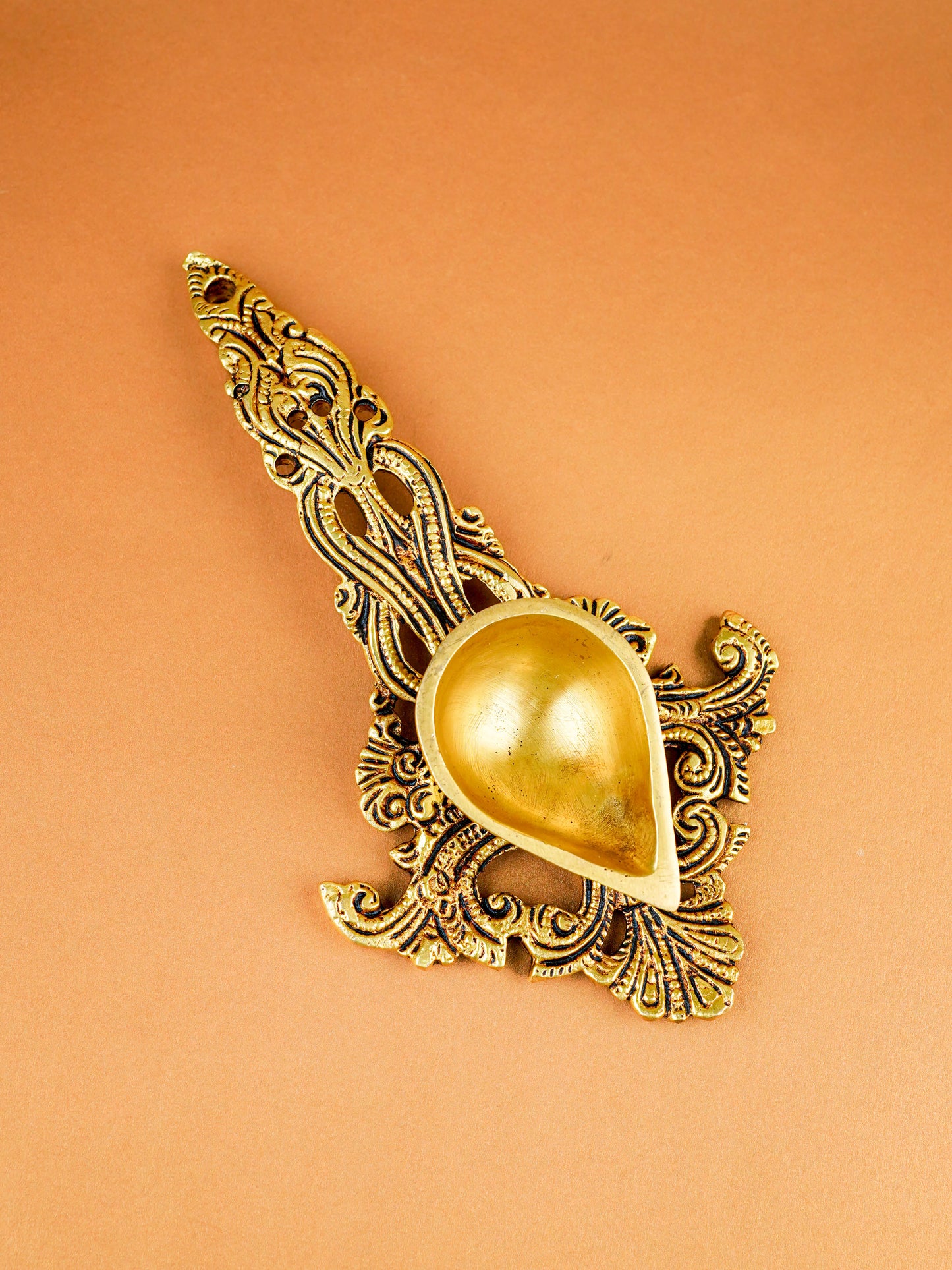 Brass Aarti Diya - WL2089-2