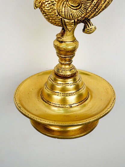 Brass Annapakshi Hanging Diya - WL2933