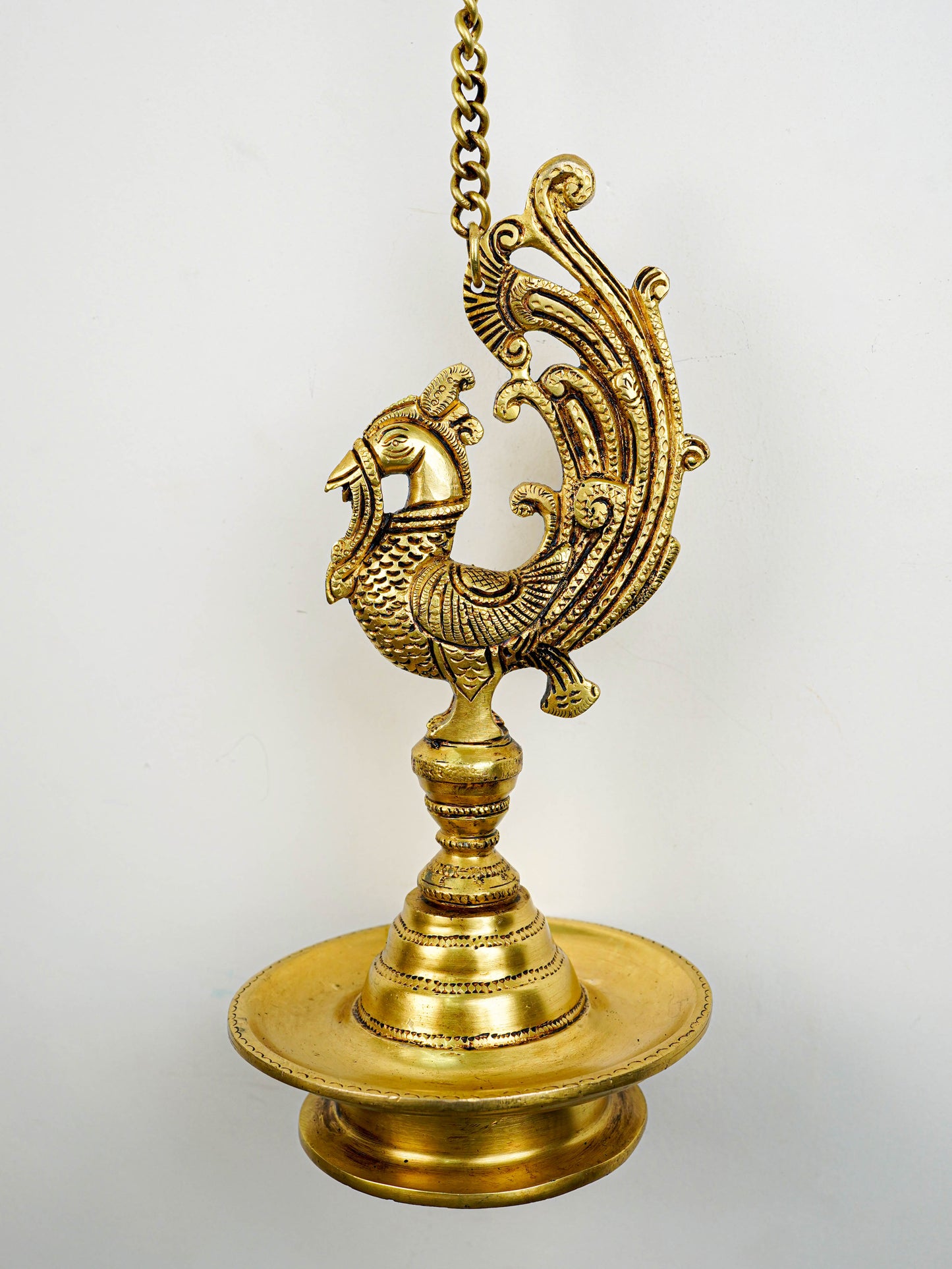 Brass Annapakshi Hanging Diya - WL2933