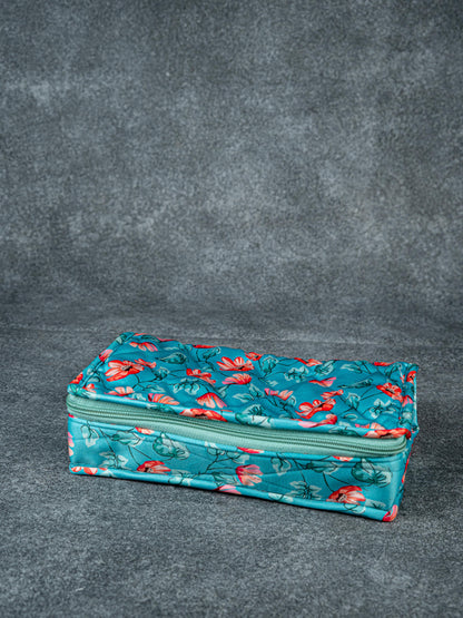 Floral Designed Jewel Pouch - WL3151-2