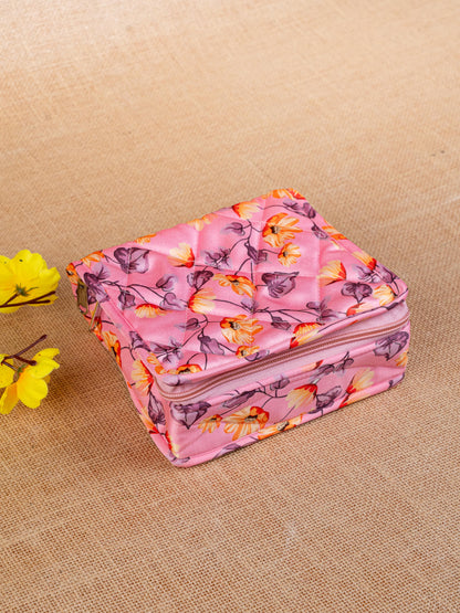Floral Designed Jewel Pouch - WL3151-1