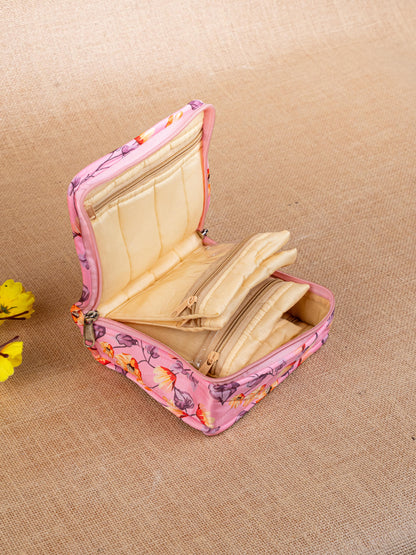 Floral Designed Jewel Pouch - WL3151-1