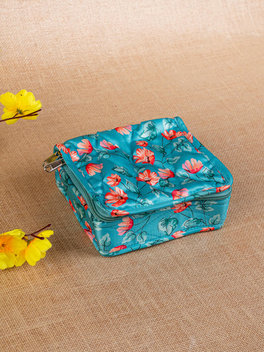 Floral Designed Jewel Pouch - WL3151-1