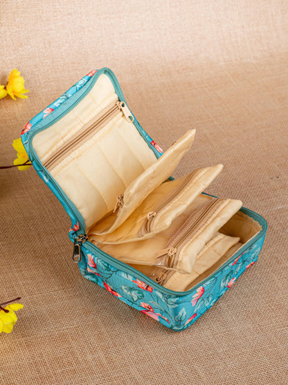 Floral Designed Jewel Pouch - WL3151-1