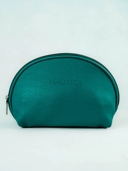 Leather Pouch - Emerald Green - WL4157-1