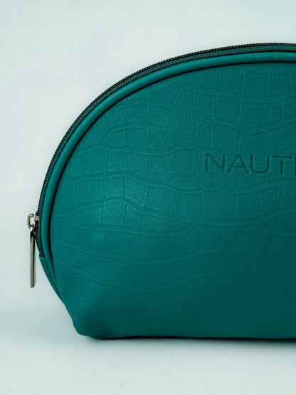 Leather Pouch - Emerald Green - WL4157-1