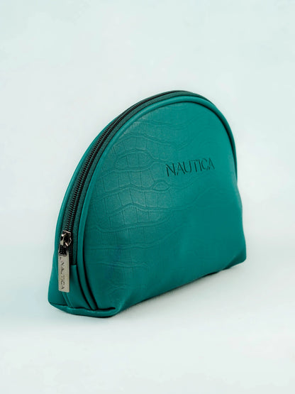 Leather Pouch - Emerald Green - WL4157-1
