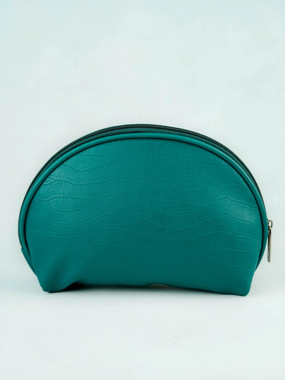 Leather Pouch - Emerald Green - WL4157-1