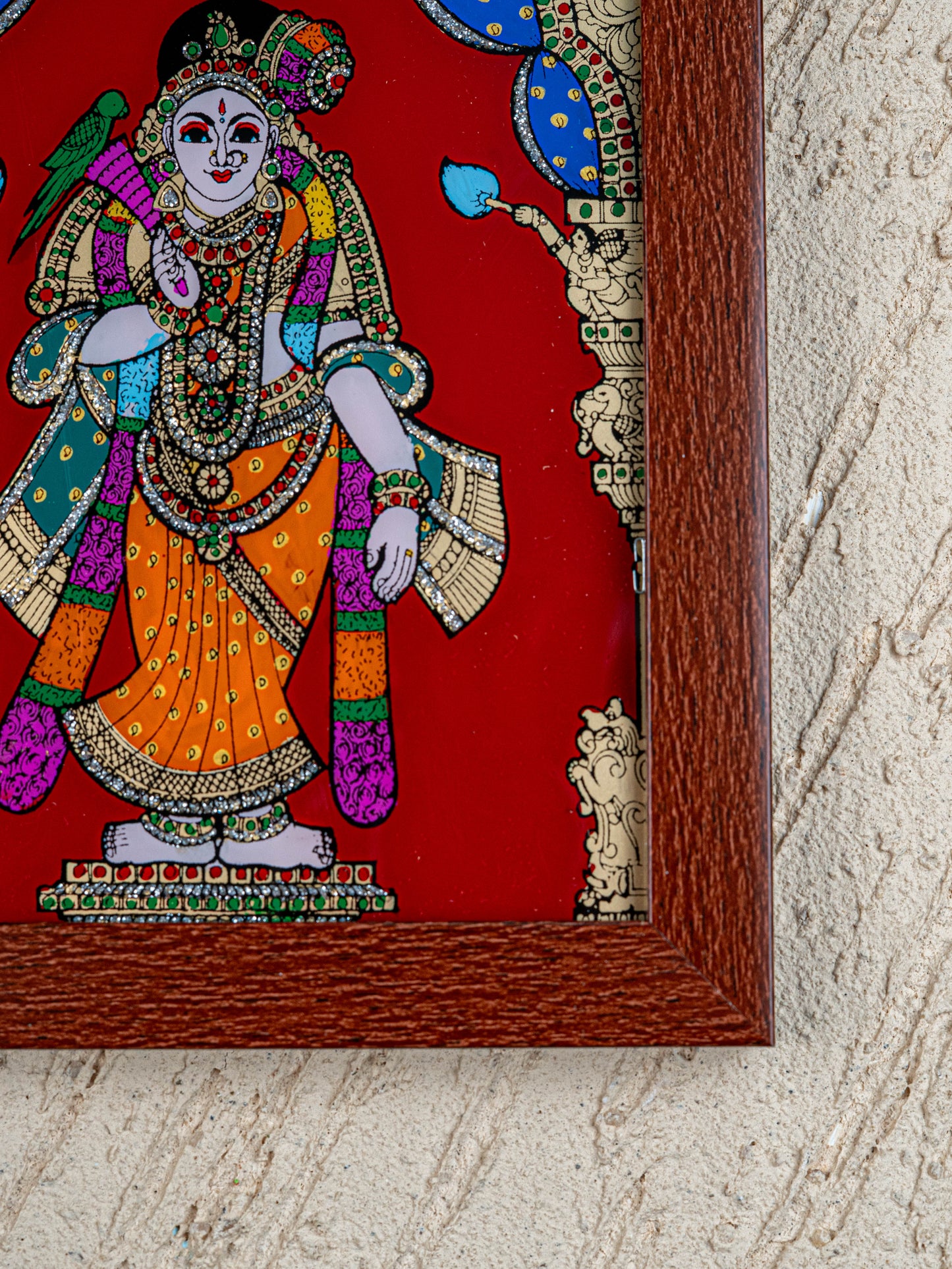 Andal Glass Reverse Painting Frame - 8 x 6 inch - WL4560-3