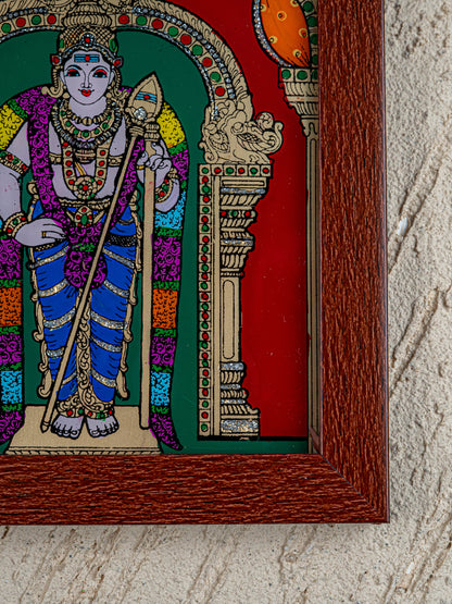 Murugan Glass Reverse Painting Frame - 8 x 6 inch - WL4560-5