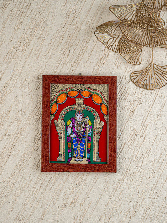Murugan Glass Reverse Painting Frame - 8 x 6 inch - WL4560-5