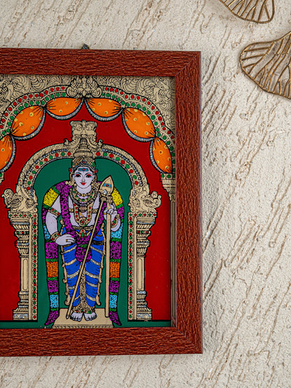 Murugan Glass Reverse Painting Frame - 8 x 6 inch - WL4560-5