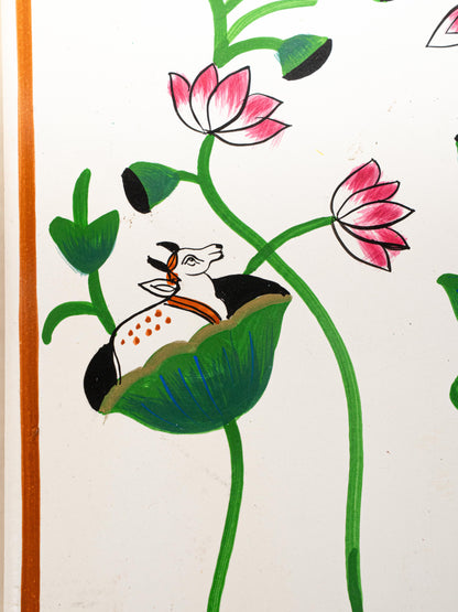 Handpainted Wooden Manai - WL4725