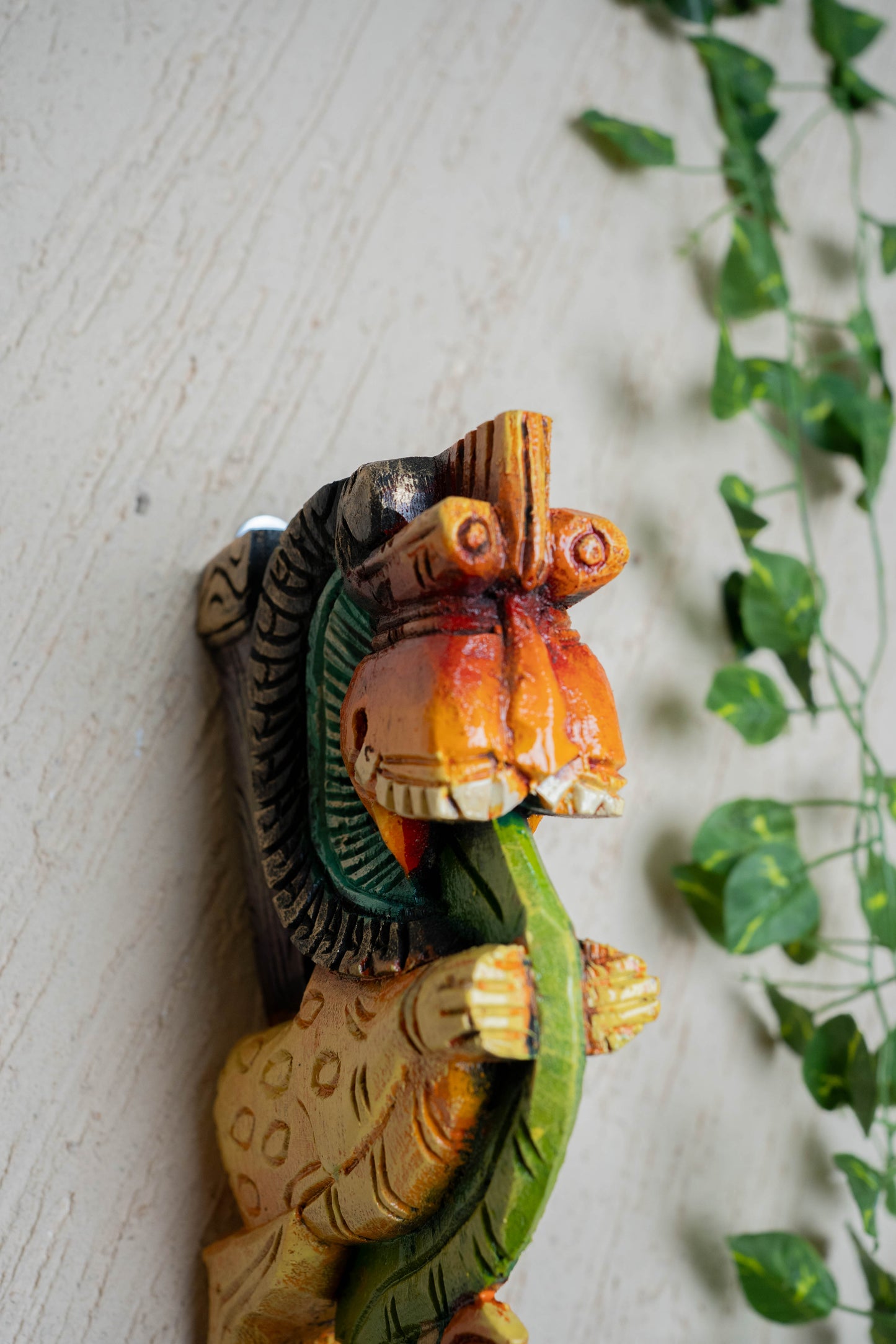 Wooden Carved Yazhi Bracket - 12 inch - Set of 2 - WL4789