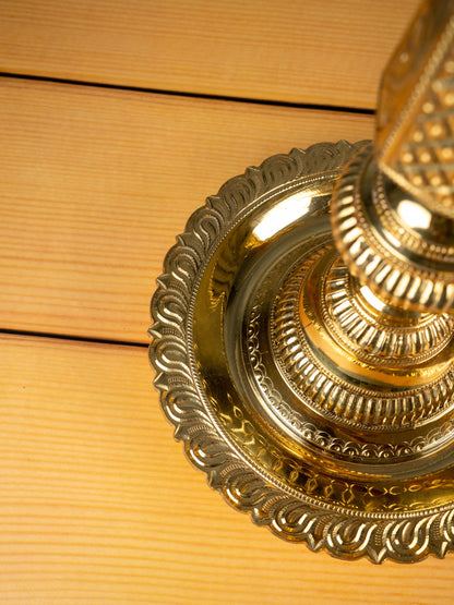 Brass Annapakshi Kuthu Vilakku - 22 inch - WL4999