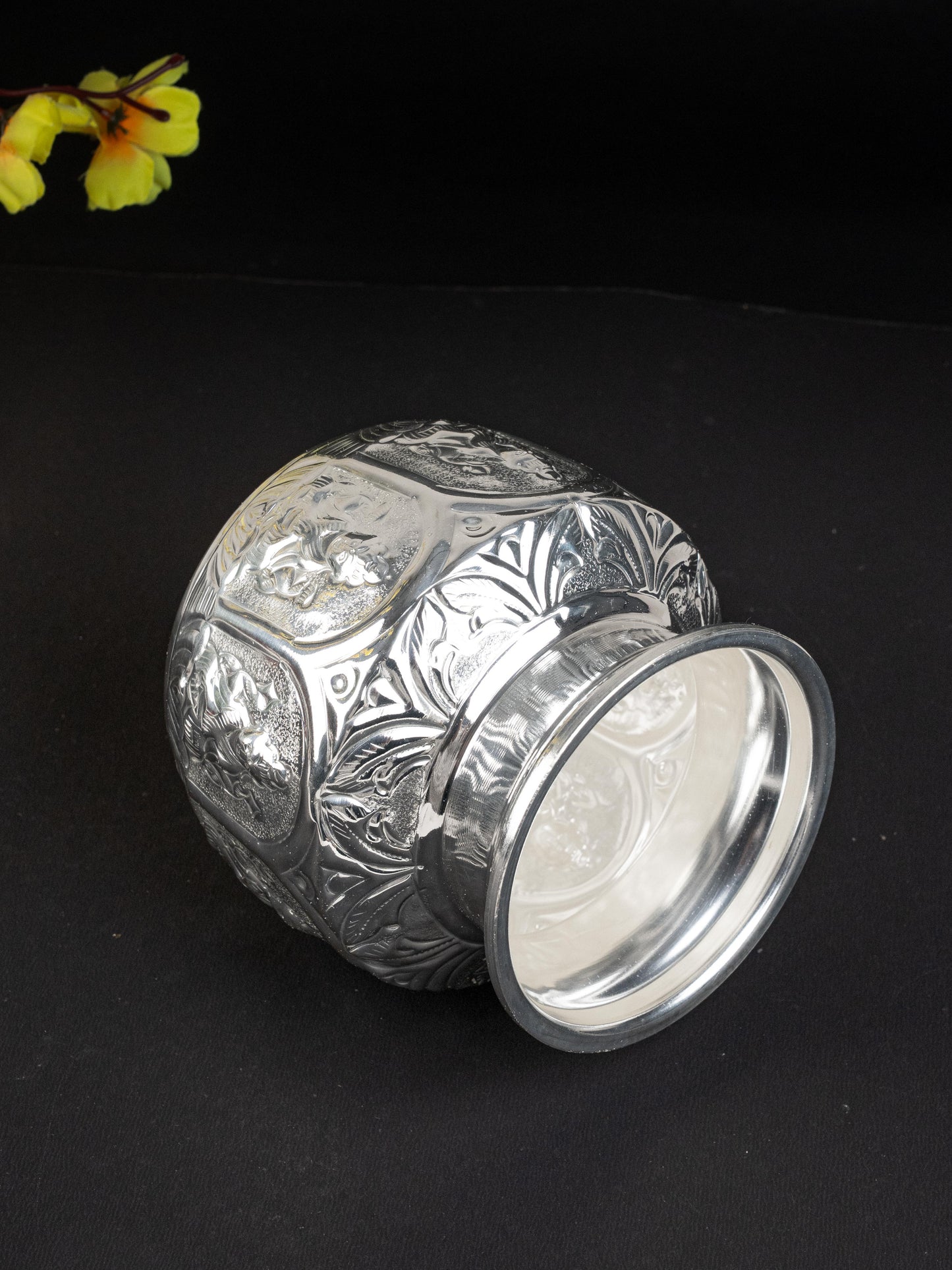 German Silver Ashtalakshmi Kudam - WL5091-2