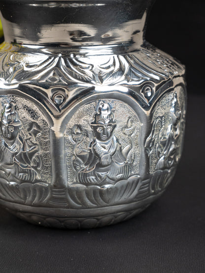 German Silver Ashtalakshmi Kudam - WL5091-2