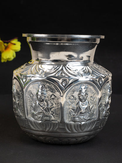 German Silver Ashtalakshmi Kudam - WL5091-2