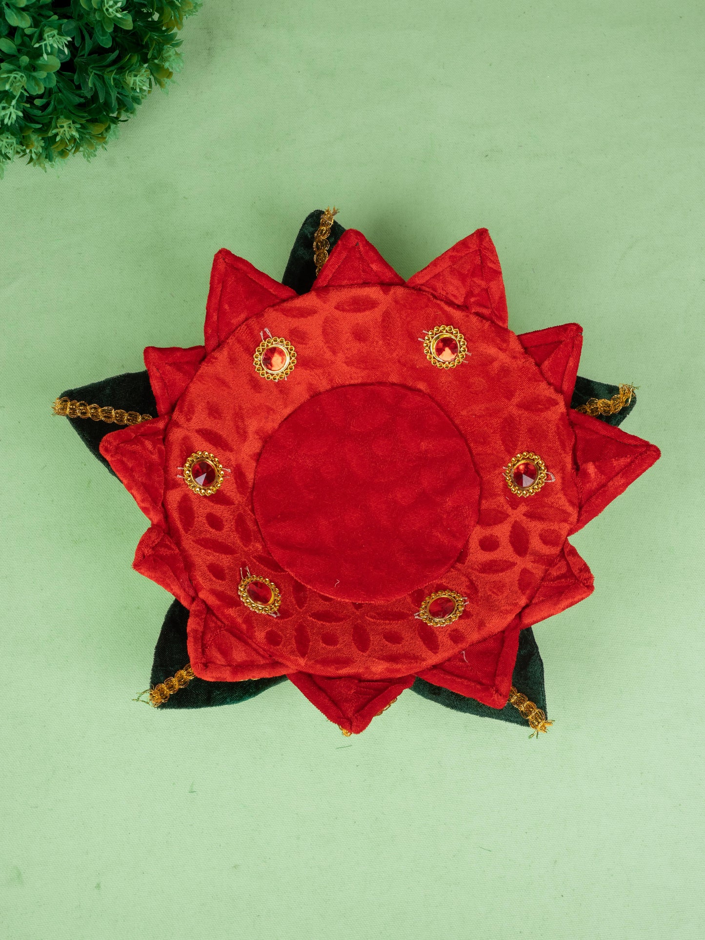 Velvet Lotus - 12 inch - Red - WL5094-2