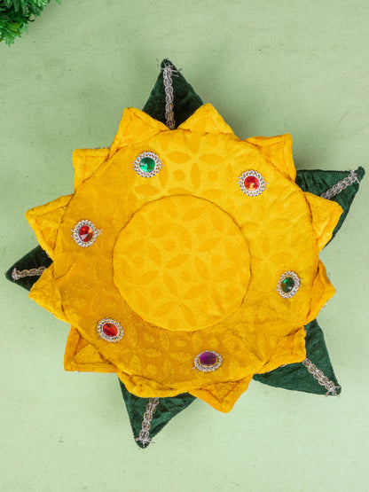 Velvet Lotus - 12 inch - Yellow - WL5094-3